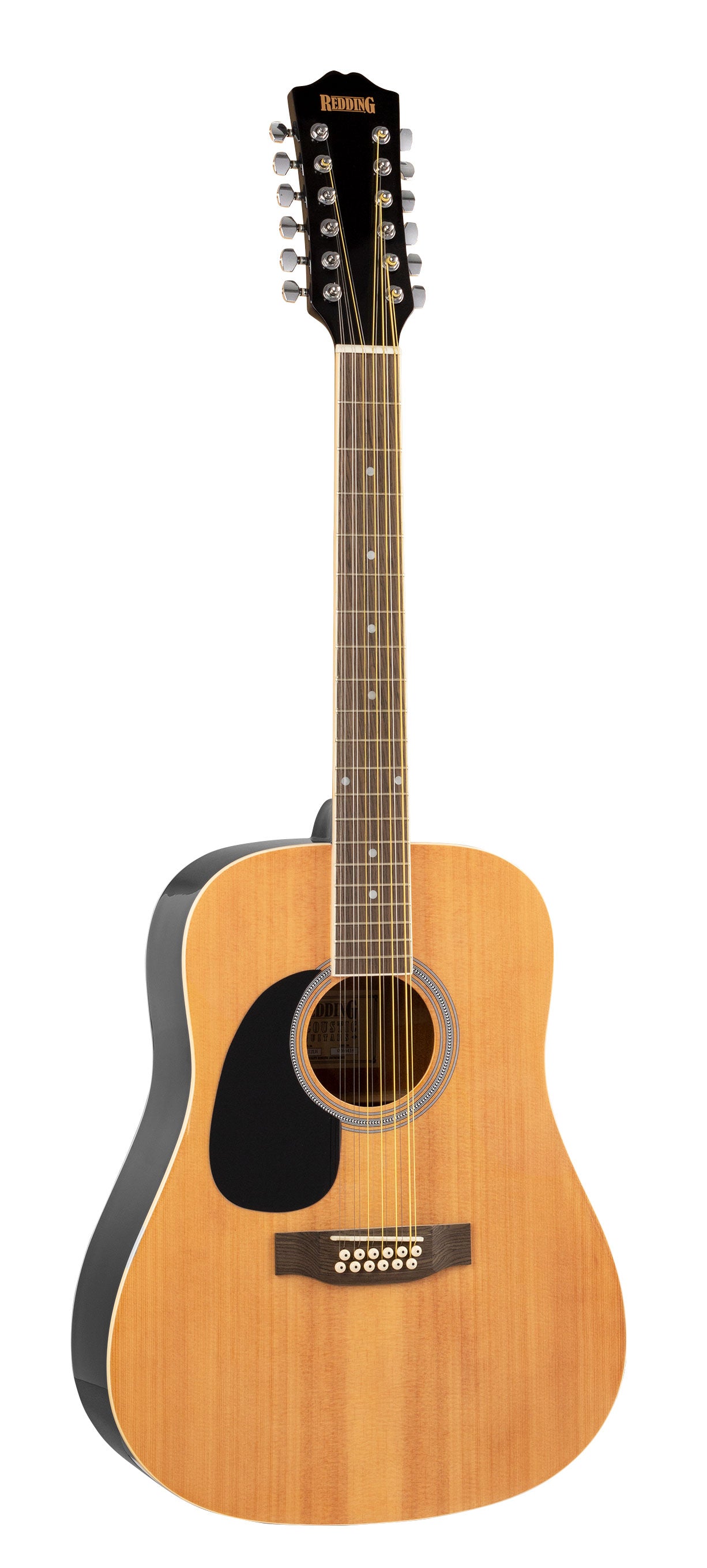 Redding | RED512LH | 12 String Dreadnought Guitar | Natural Redding | RED512LH | 12 String Dreadnought Guitar | Natural